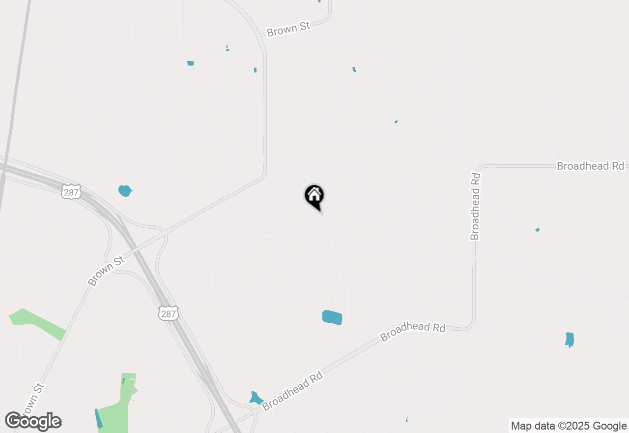 Map of 452 Wintergreen Drive, Waxahachie, TX 75165