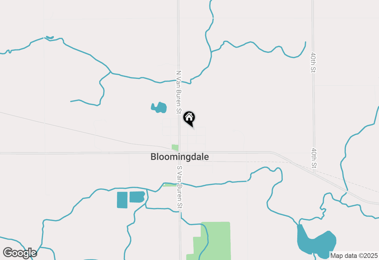 Map of 311 N Chestnut Street, Bloomingdale, MI 49026