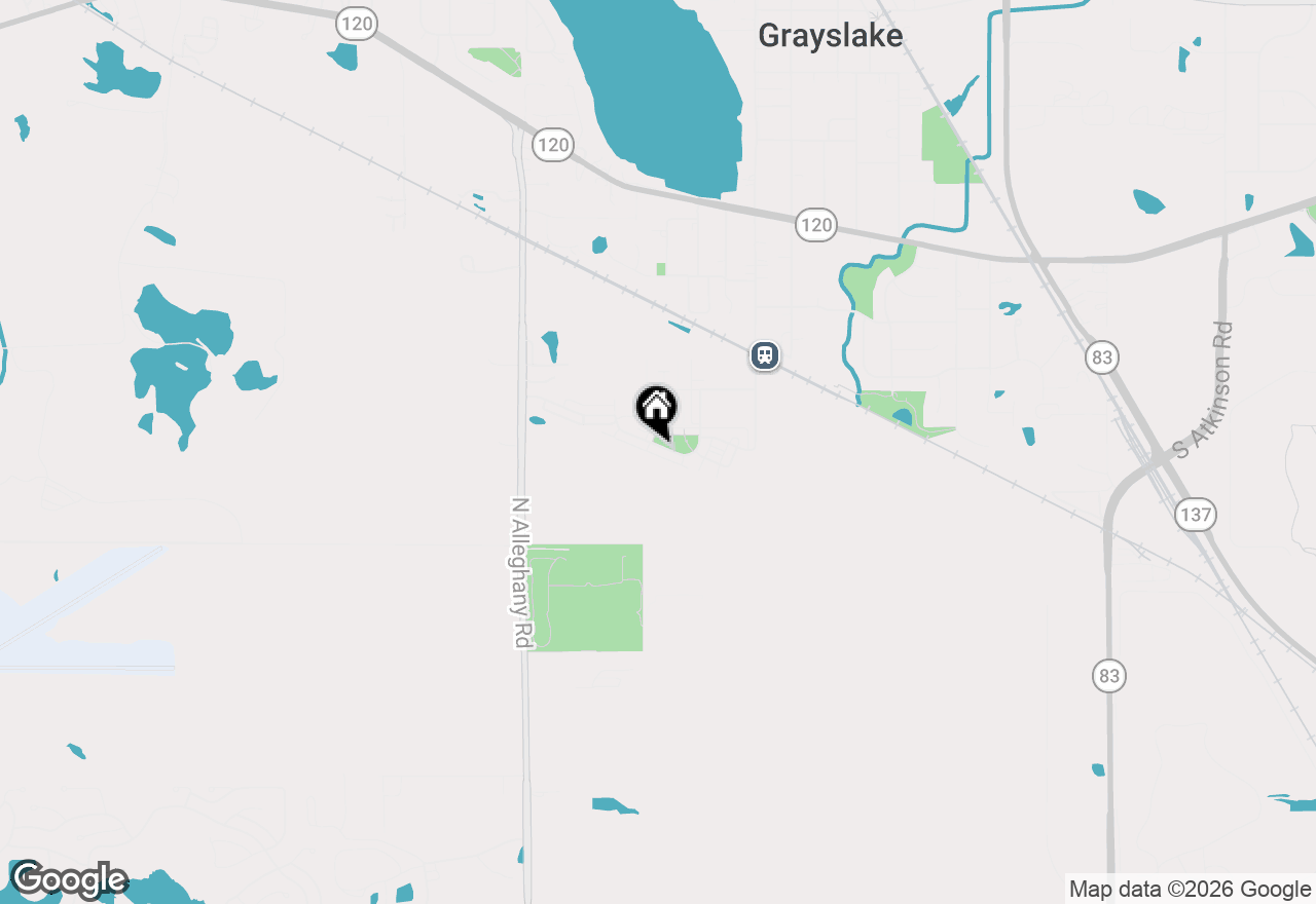 Map of 205 Station Park Circle, Grayslake, IL 60030