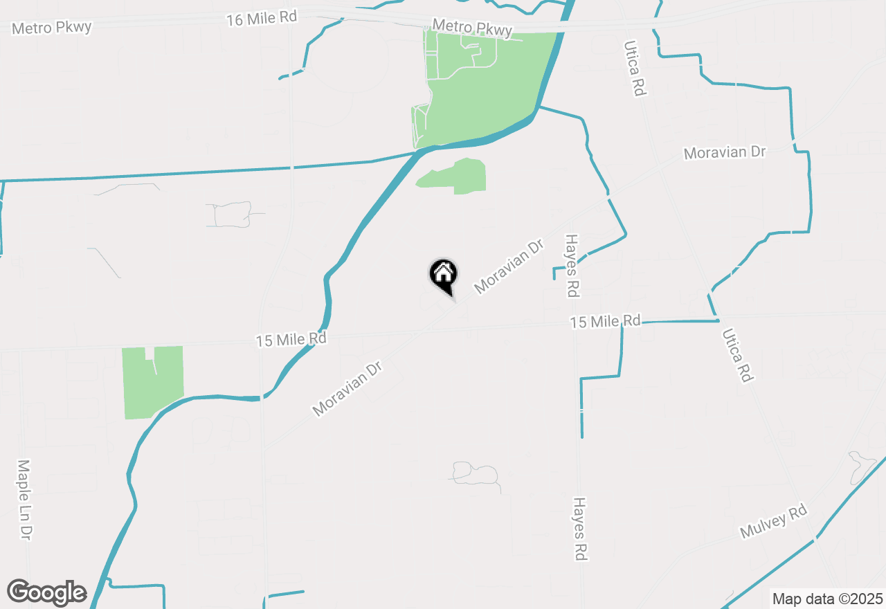 Map of 14222 Moravian Manor Circle, Sterling Heights, MI 48312