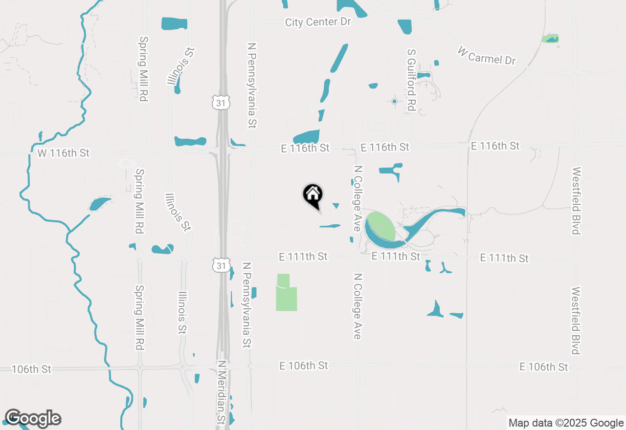 Map of 11197 Ruckle Street, Carmel, IN 46032