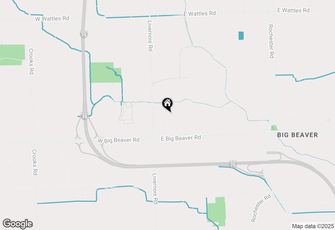 Map of 3268 Troy Drive, Troy, MI 48083