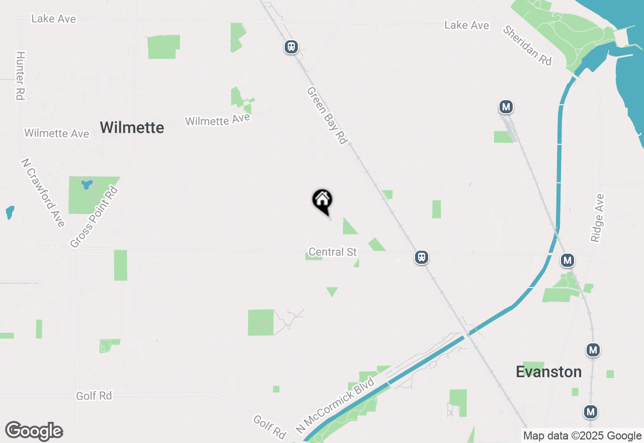 Map of 2400 Park Place, Evanston, IL 60201