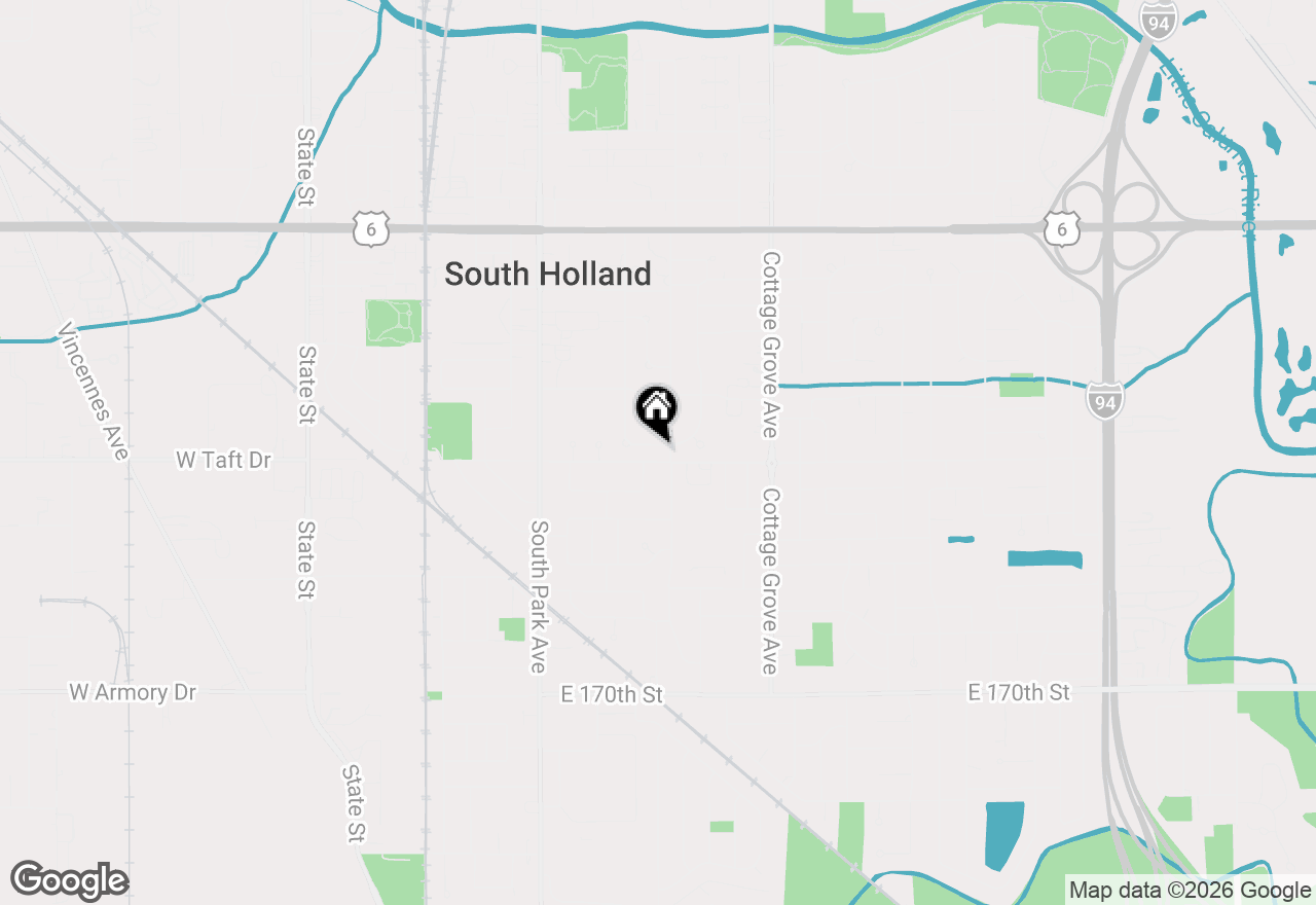 Map of 551 Marie Drive, South Holland, IL 60473