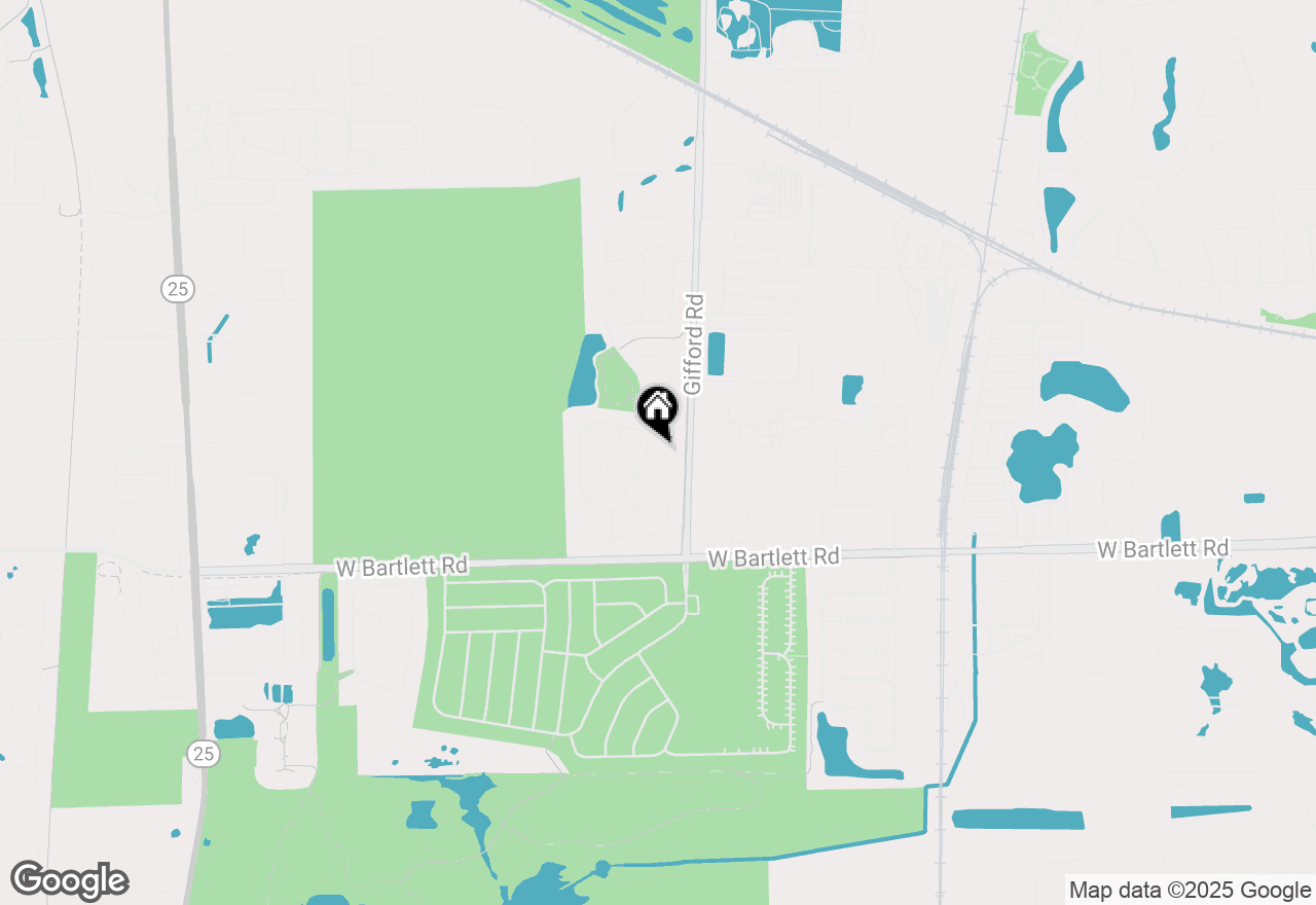 Map of 1944 Sundrop Court, Bartlett, IL 60103