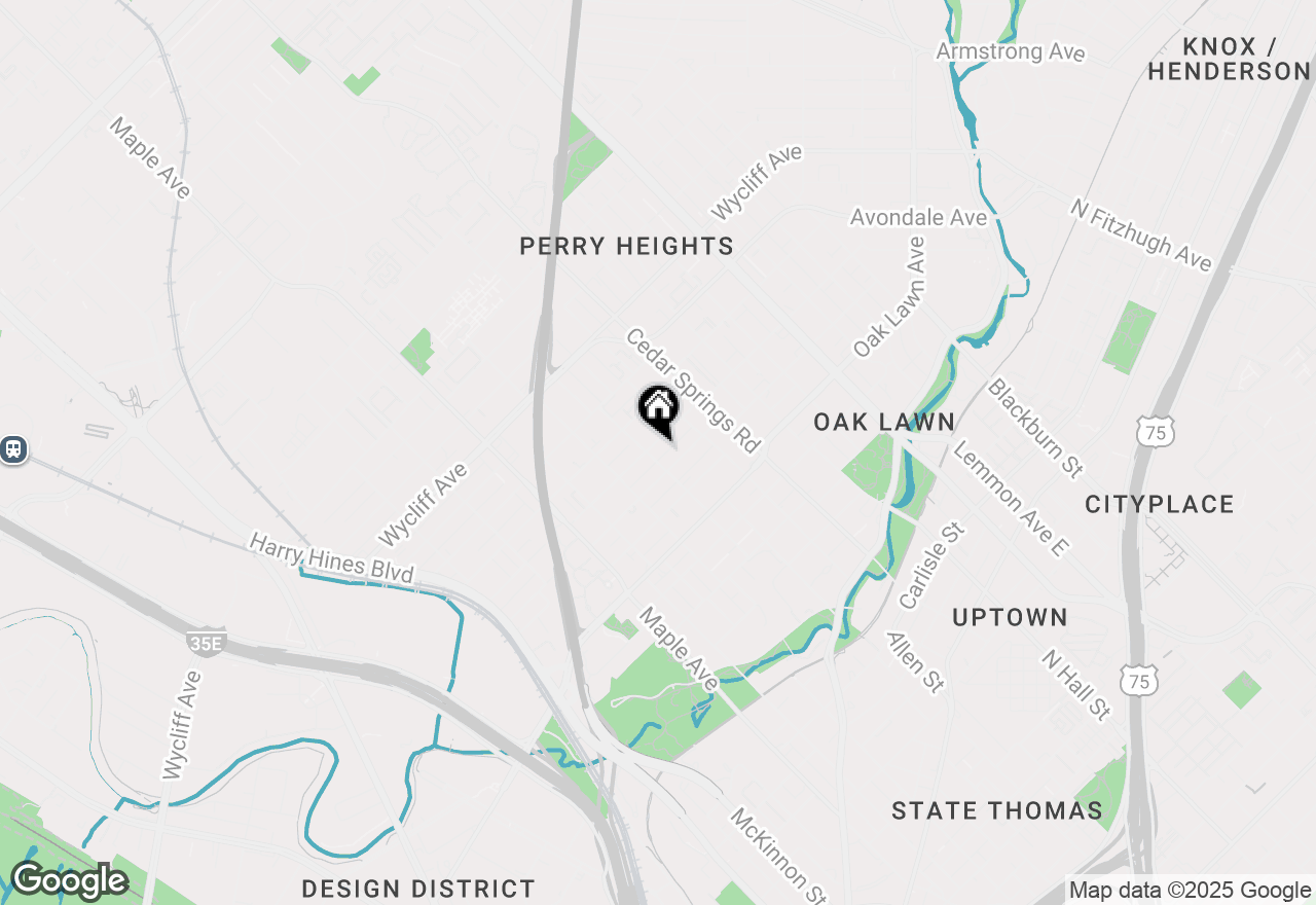 Map of 2808 Throckmorton Street #108, Dallas, TX 75219