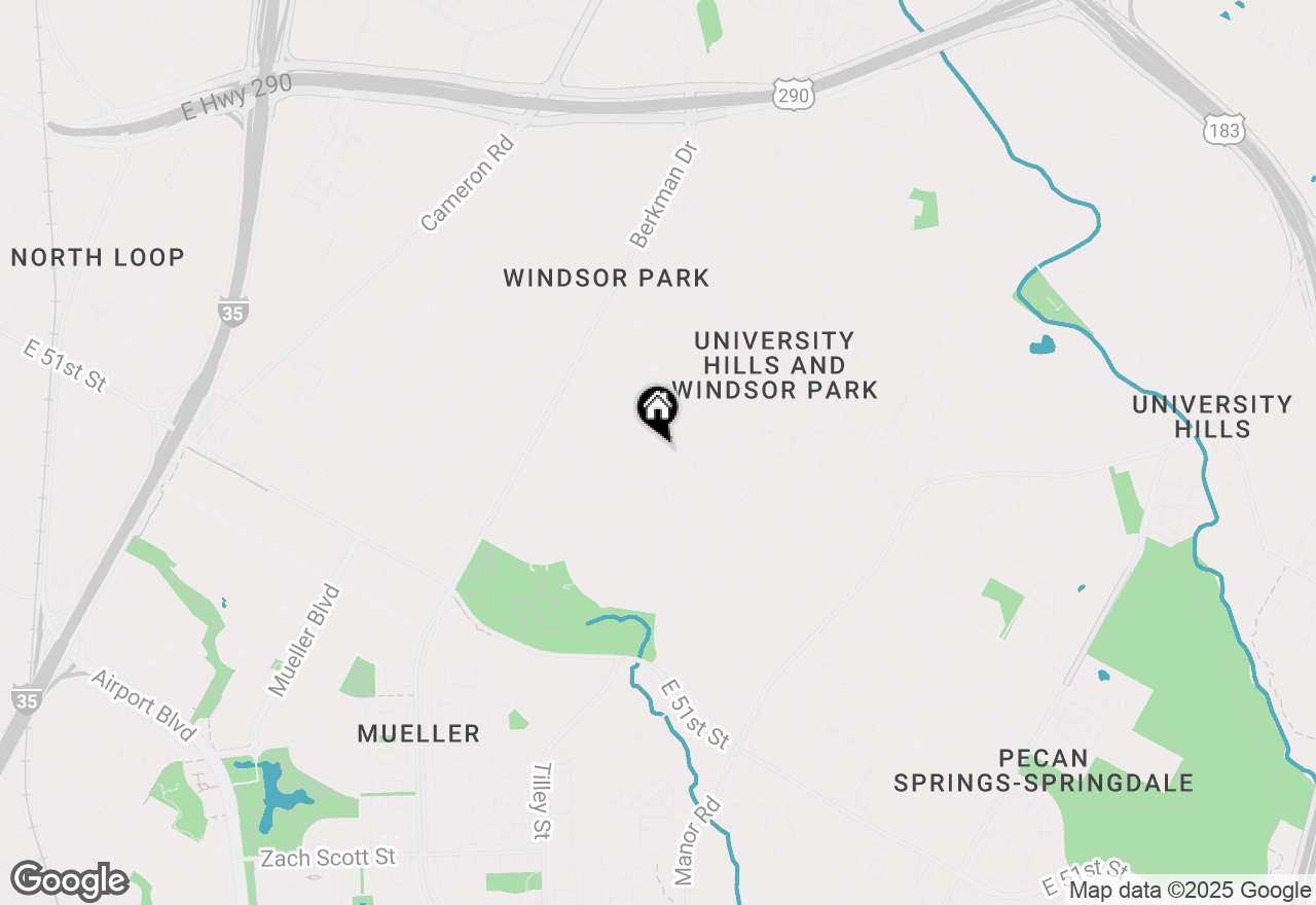 Map of 5500 Westminster Dr #A, Austin, TX 78723