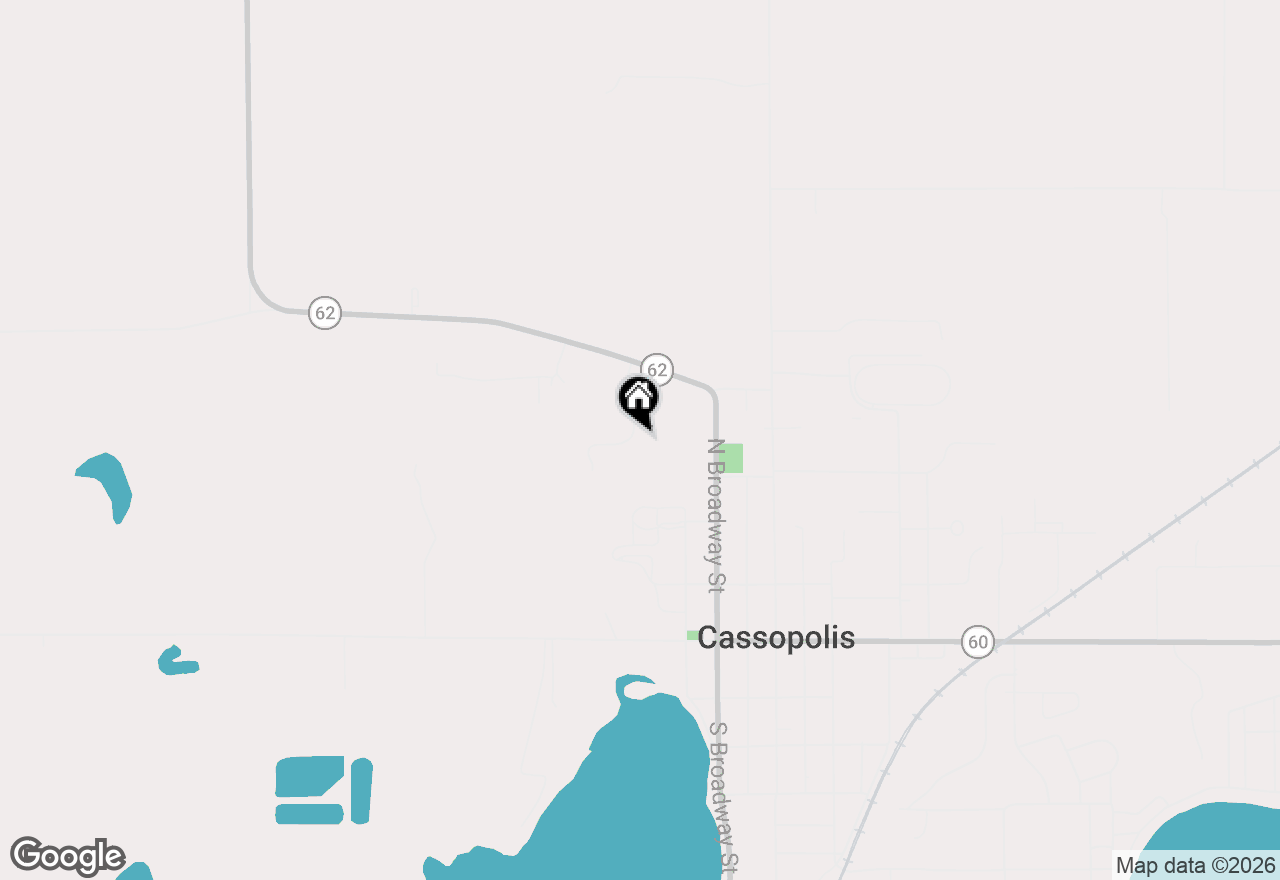 Map of 717 Victory Lane, Cassopolis, MI 49031