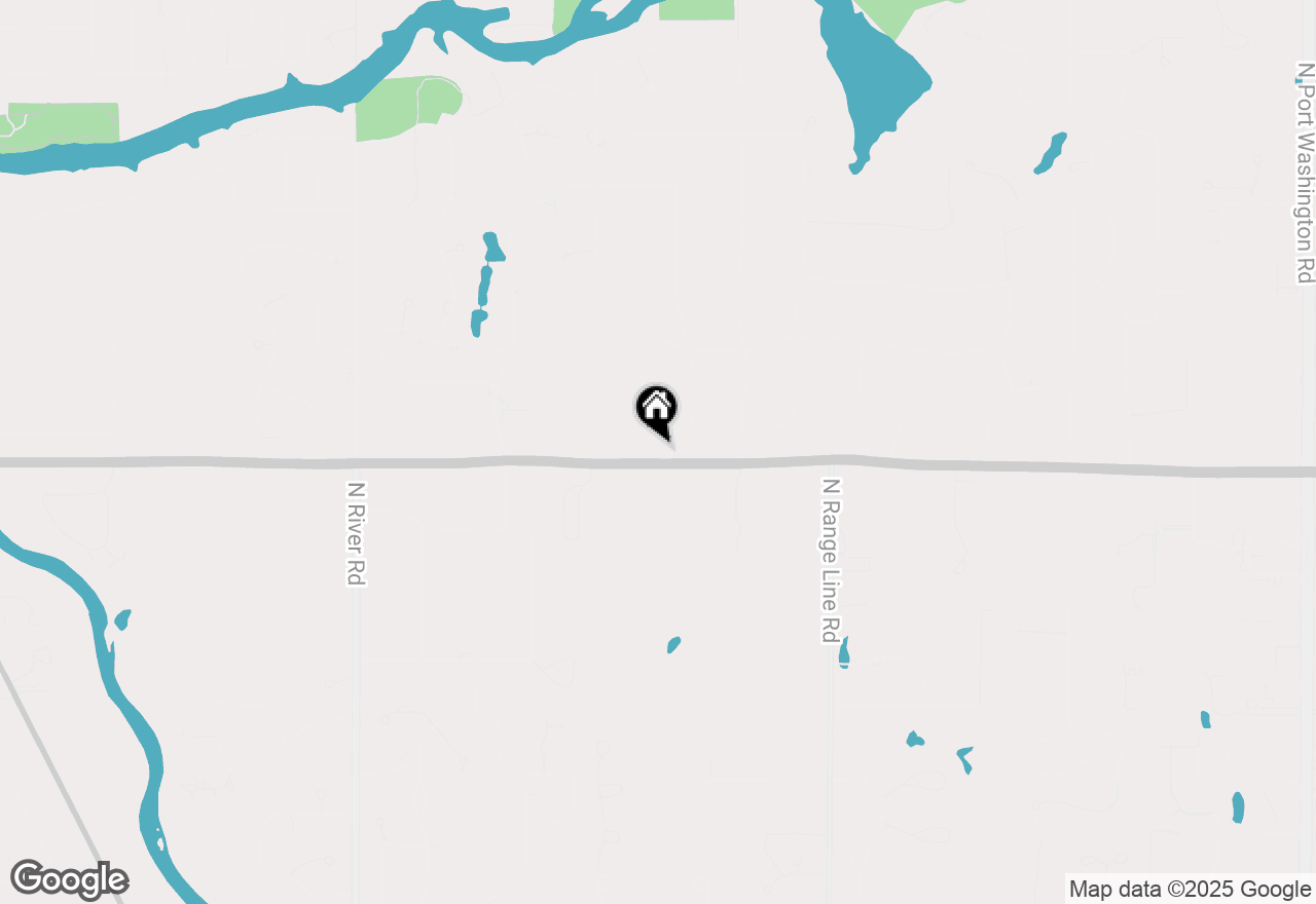 Map of 3300 W Mequon Rd, Mequon, WI 53092