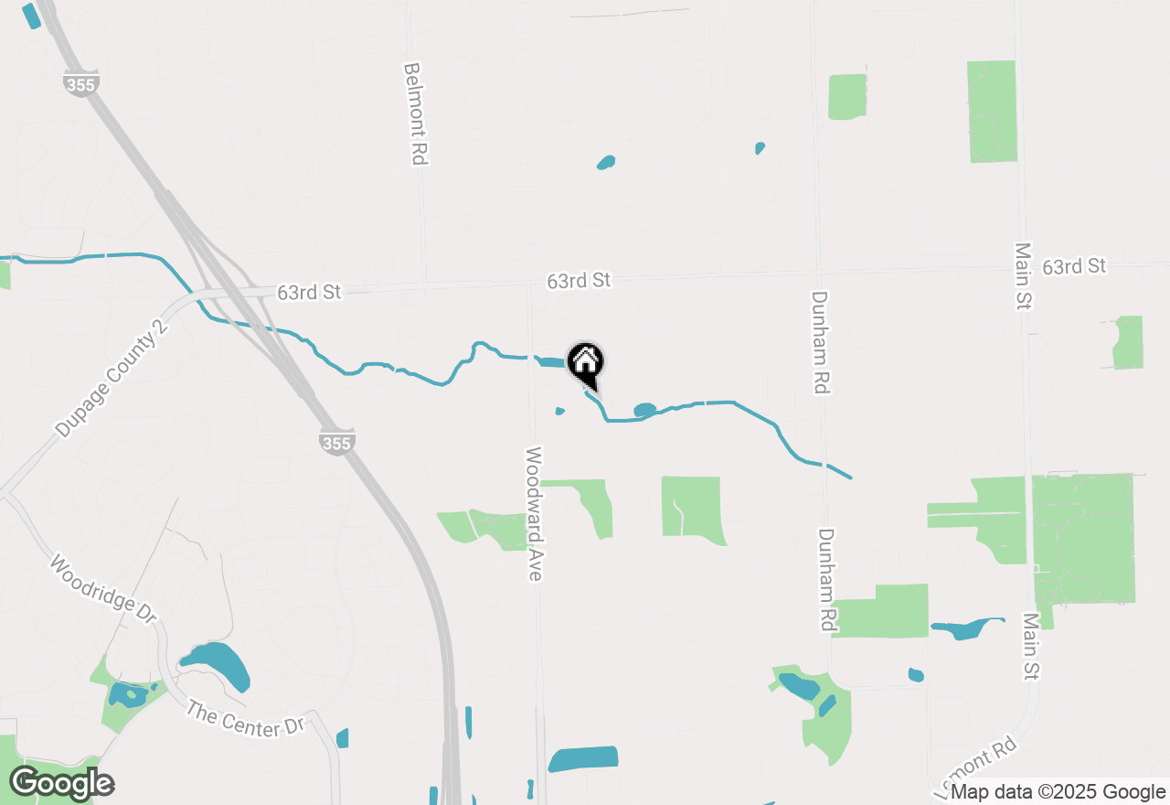 Map of 6517 Stair Street, Downers Grove, IL 60516