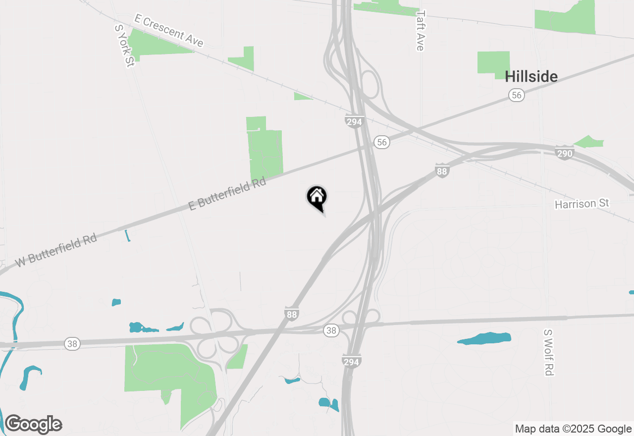 Map of 15W061 Harrison Street, Elmhurst, IL 60126