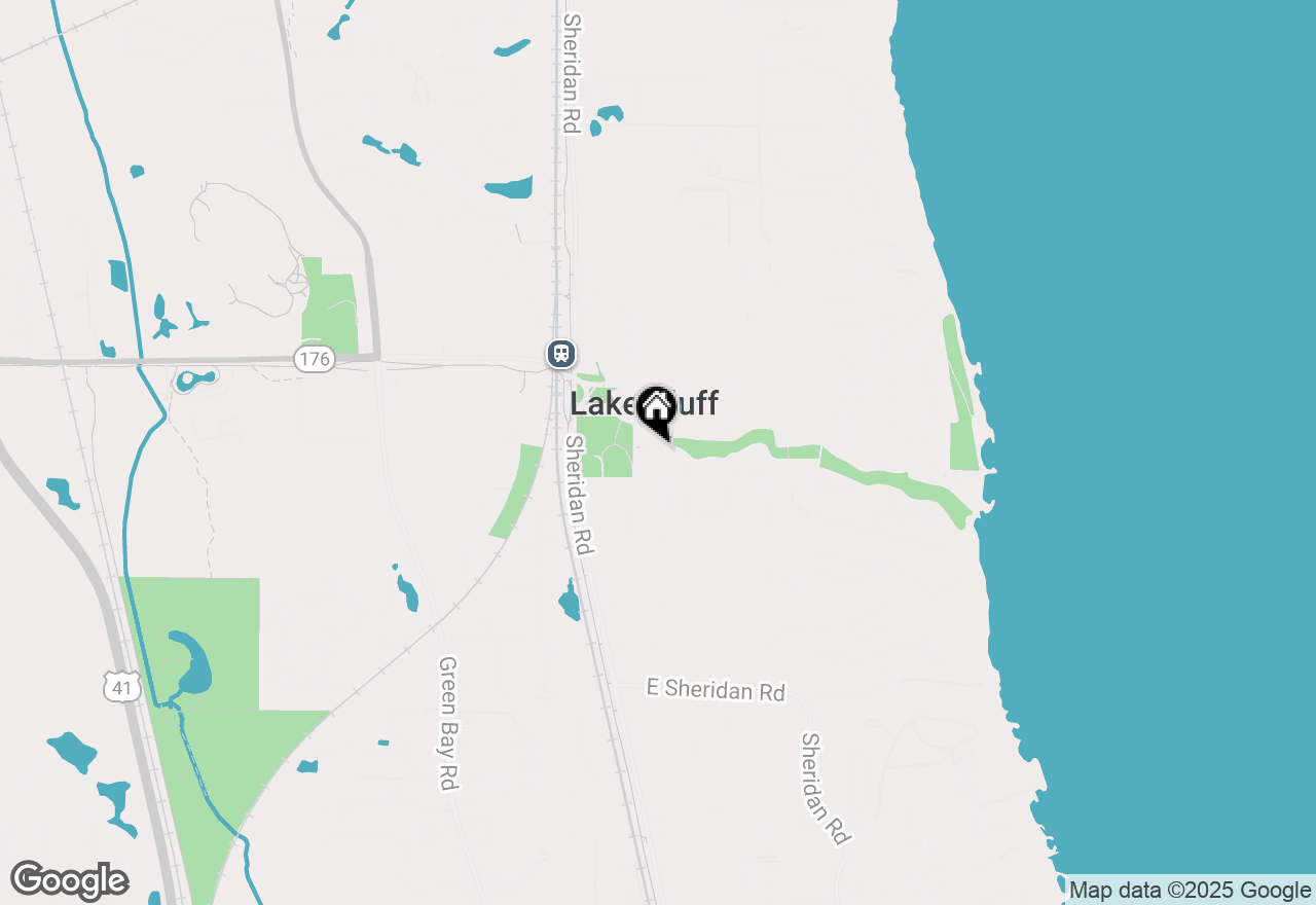 Map of 420 Evanston Avenue, Lake Bluff, IL 60044