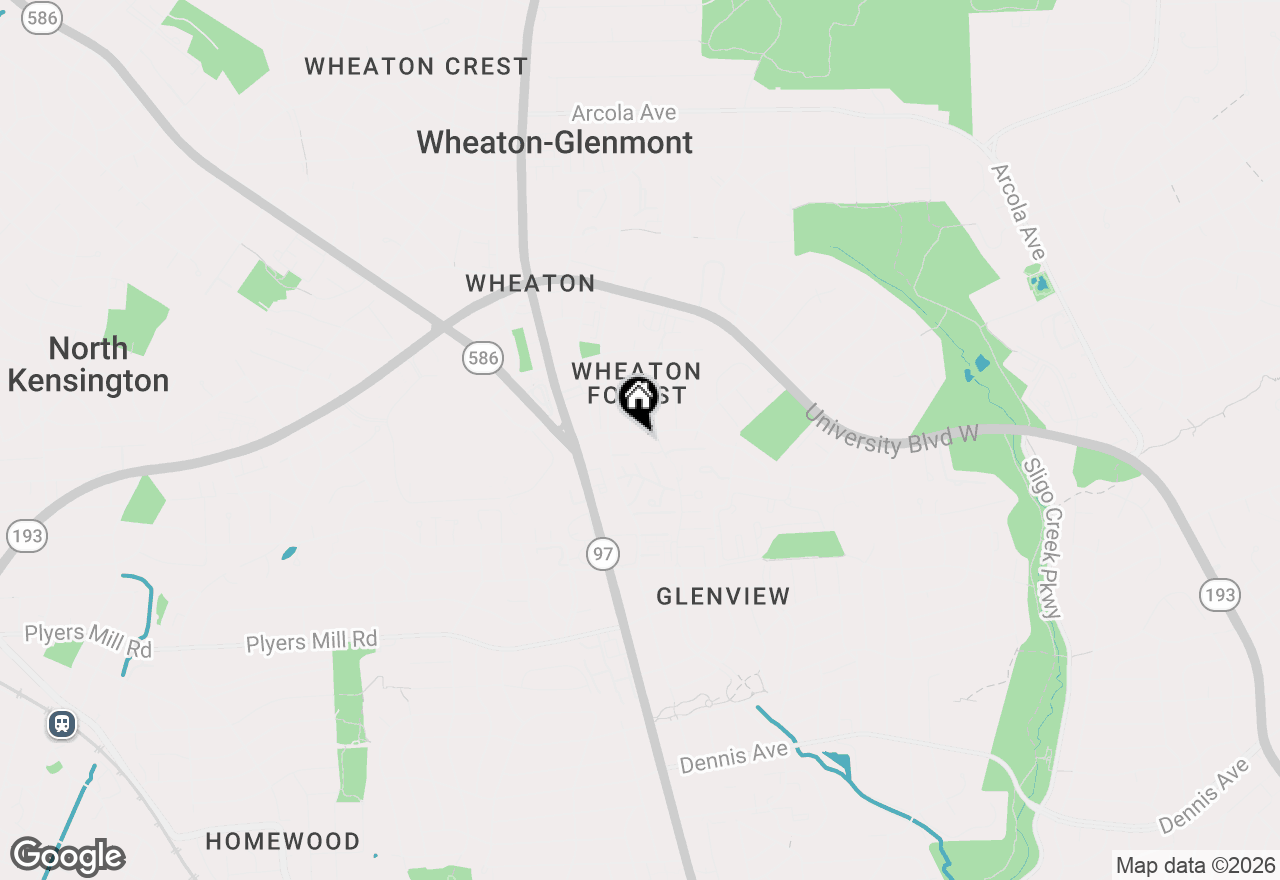 Map of 2204 Prichard Road, Silver Spring, MD 20902