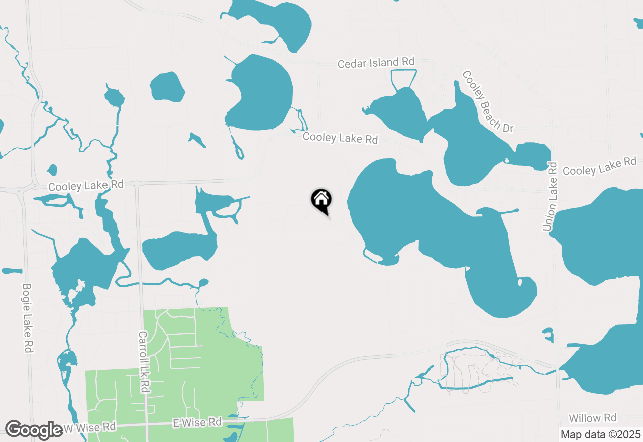 Map of 1716 Birchton Street, Commerce Twp, MI 48382