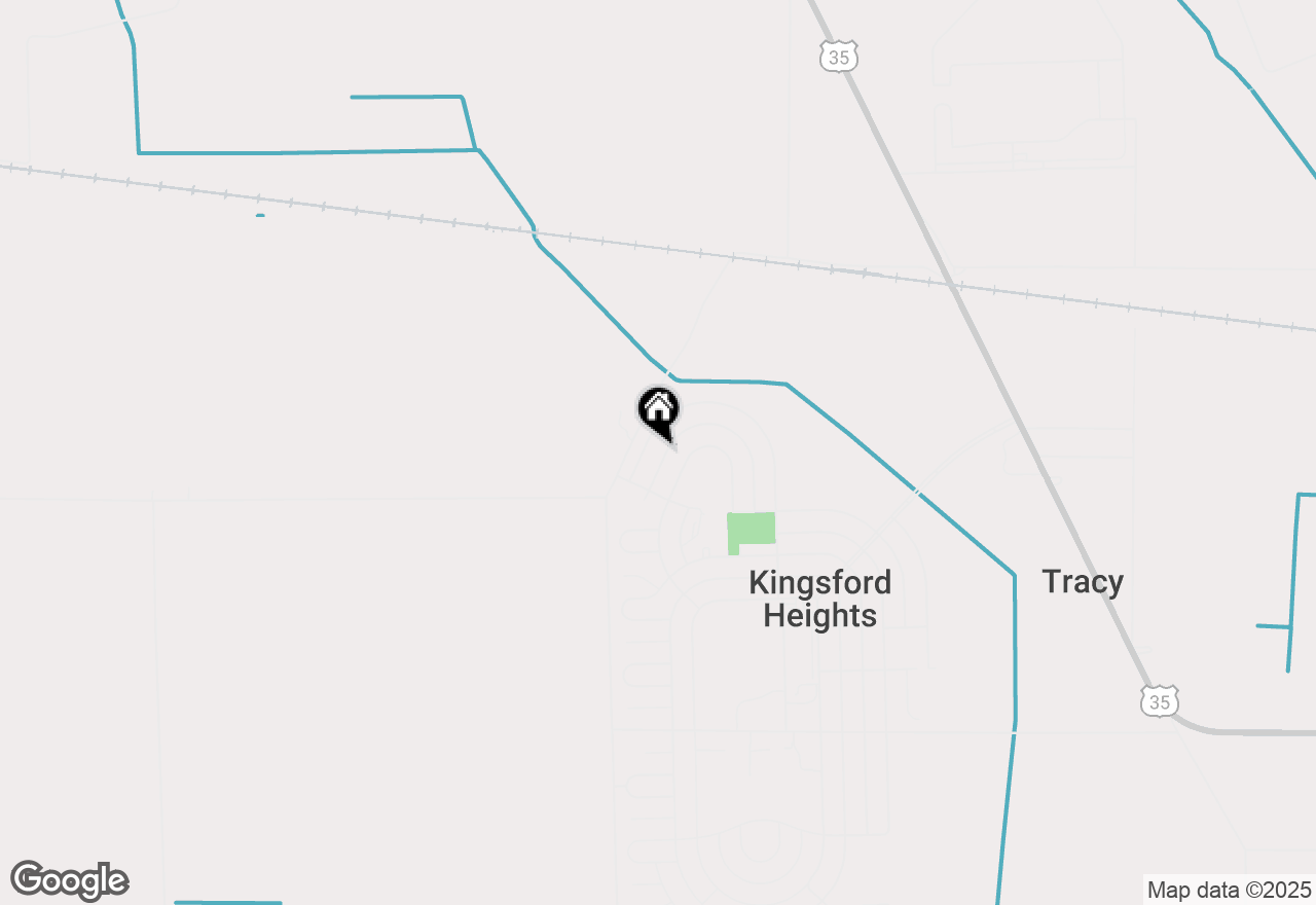 Map of 3701 Malvern Road, Kingsford Heights, IN 46346