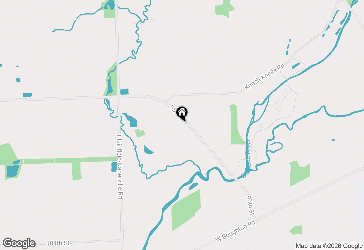 Map of 2807 Forest Creek Lane, Naperville, IL 60565