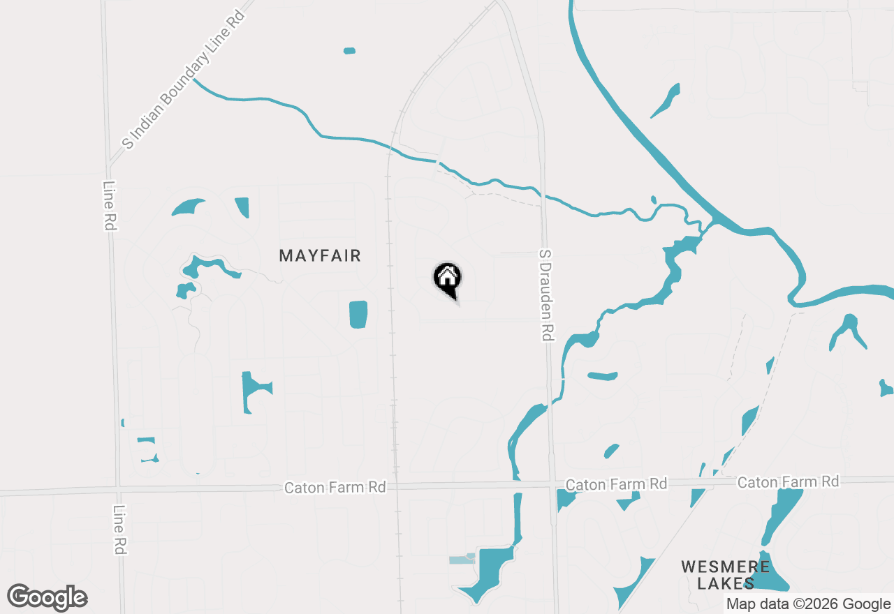 Map of 25417 W Ryan Lane, Plainfield, IL 60586
