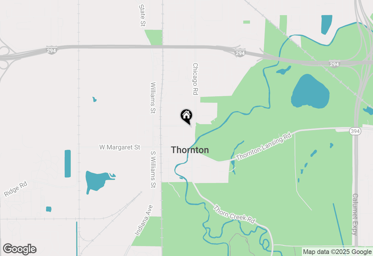 Map of 405 E Eleanor Street, Thornton, IL 60476