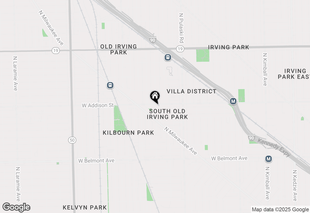 Map of 4201 W Addison Street #G1, Chicago, IL 60641