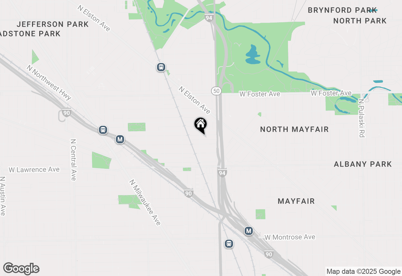 Map of 4858 W Strong Street, Chicago, IL 60630