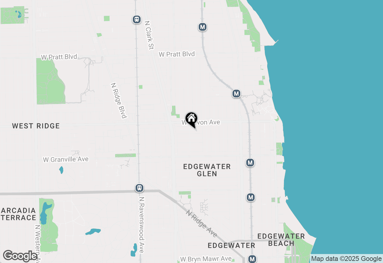 Map of 1455 W Highland Avenue, Chicago, IL 60660