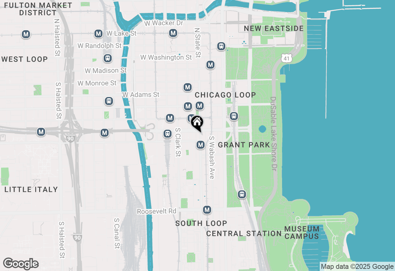 Map of 520 S State Street #615, Chicago, IL 60605