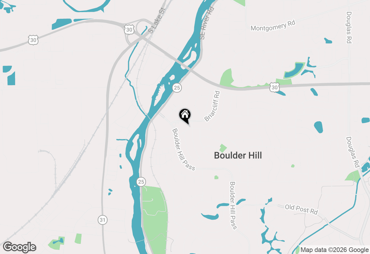 Map of 12 Circle Drive E, Montgomery, IL 60538