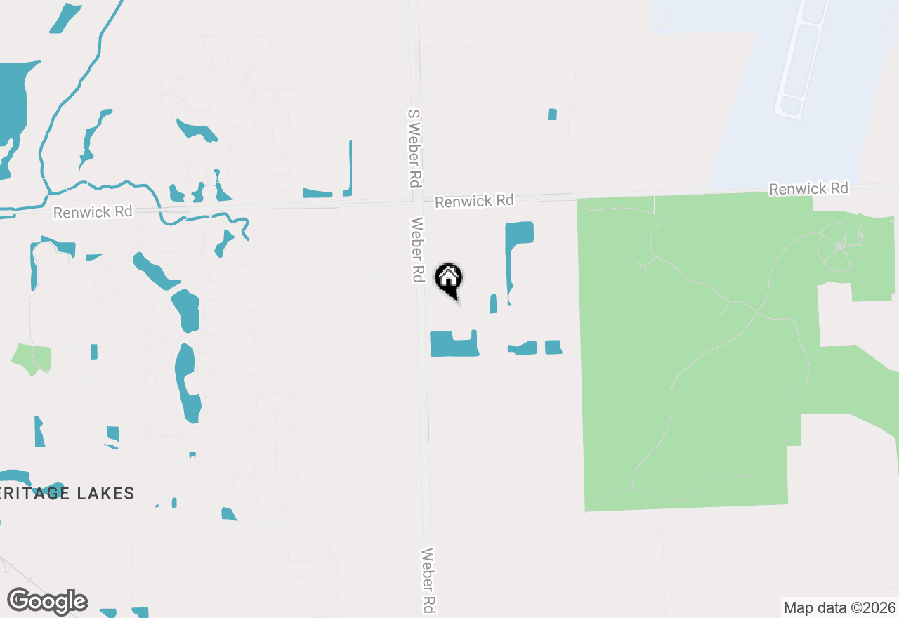Map of 16146 Huron Street, Crest Hill, IL 60403