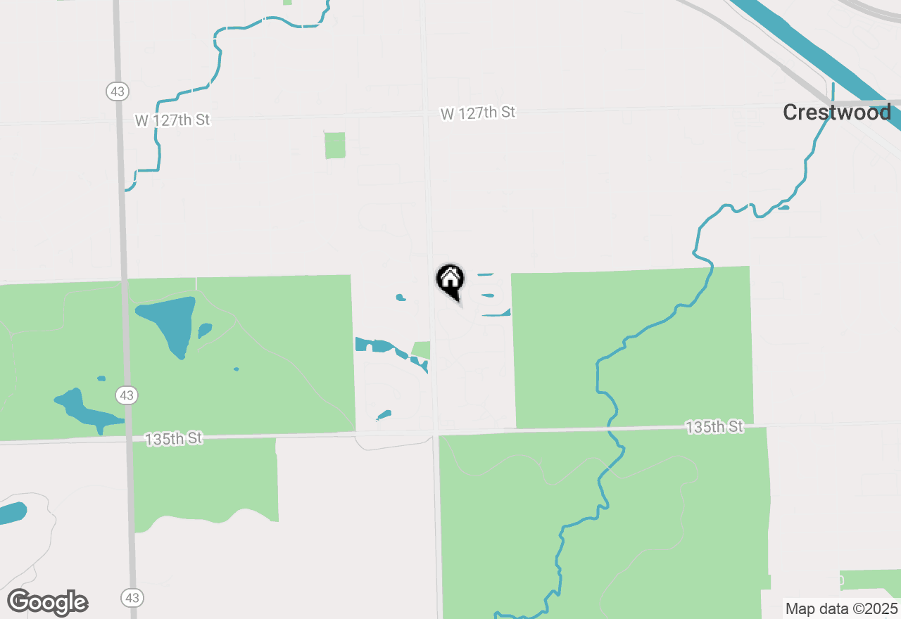 Map of 13059 Laurel Glen Court #203, Palos Heights, IL 60463