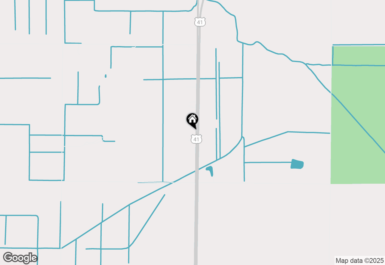Map of Vacant Land Us Highway  41, Lake Village, IN 46349