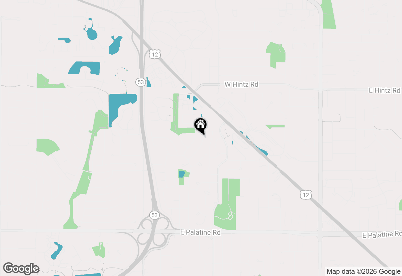 Map of 2406 N Lafayette Street, Arlington Heights, IL 60004