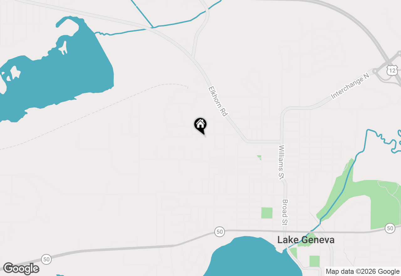 Map of 950 Woodridge Ct #5B, Lake Geneva, WI 53147