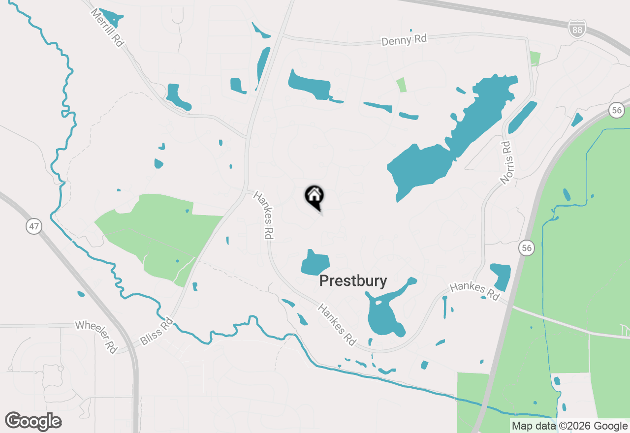 Map of (Address confidential), Sugar Grove, Illinois 60554