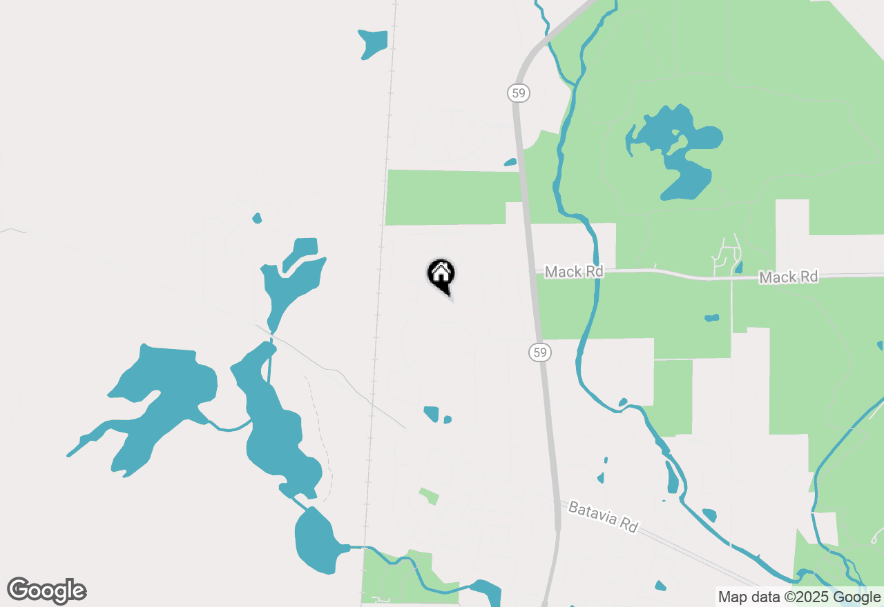 Map of 2S021 Lexington Court, Warrenville, IL 60555