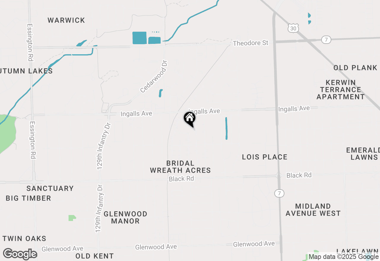 Map of 1016 Brentwood Drive, Joliet, IL 60435