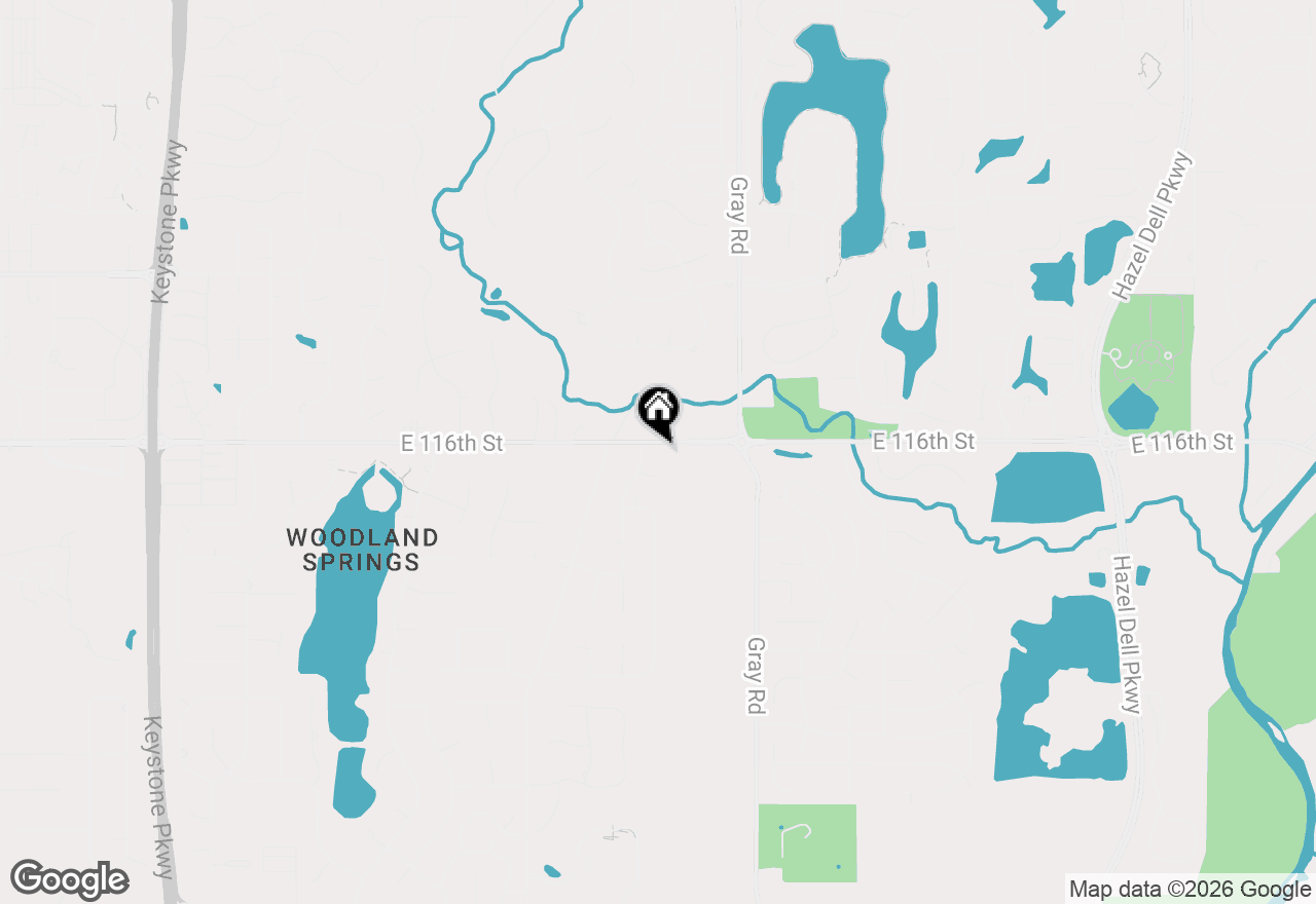 Map of 4423 E 116th Street, Carmel, IN 46033