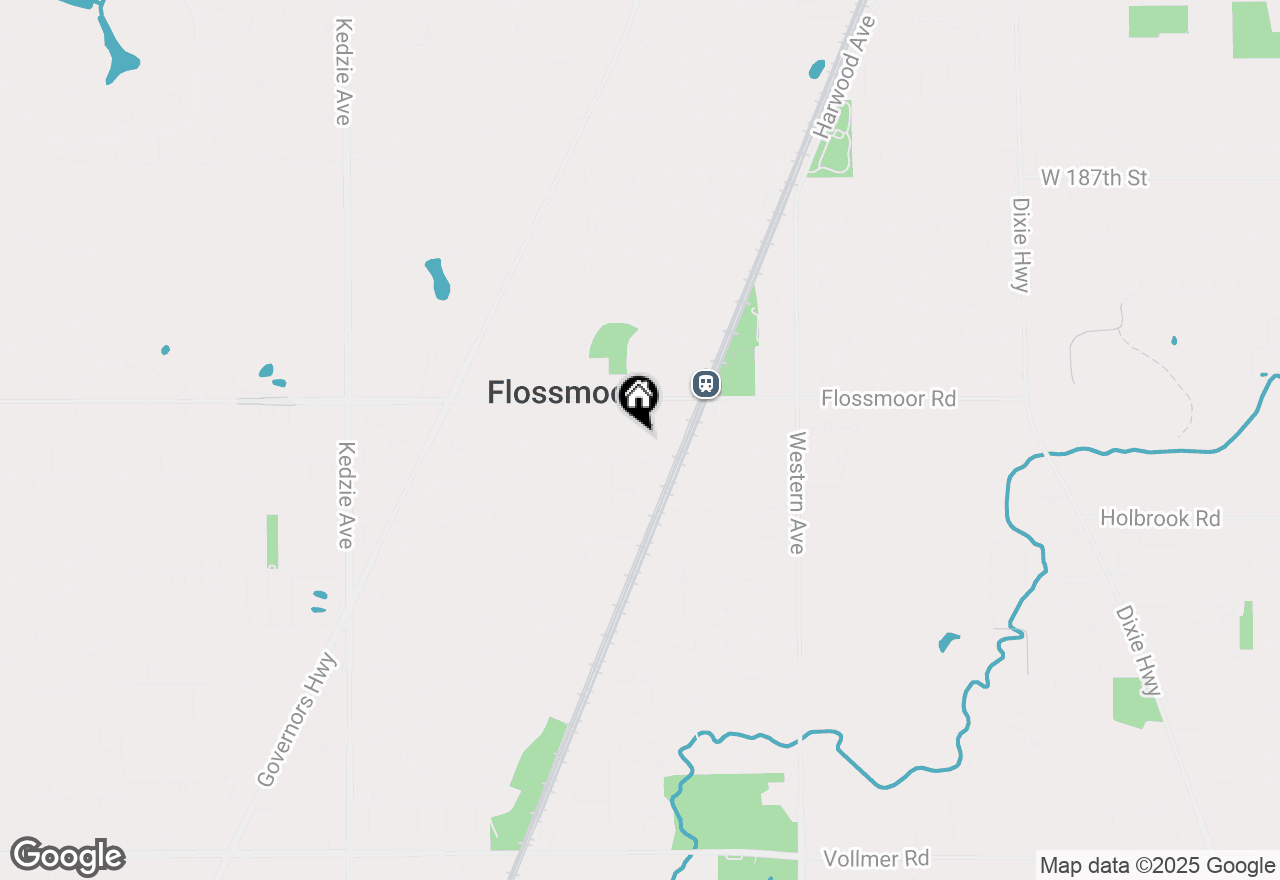 Map of 1139 Leavitt Avenue #301, Flossmoor, IL 60422