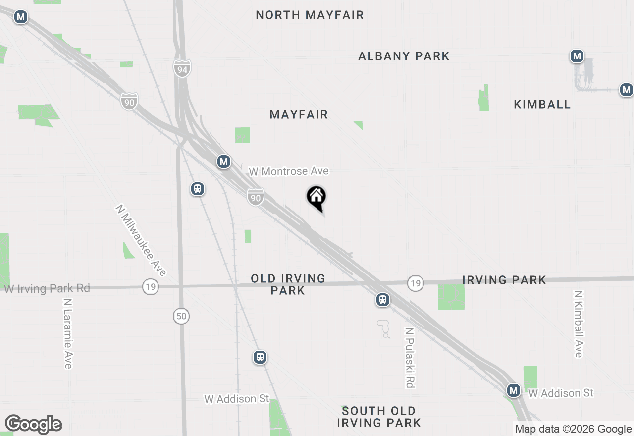 Map of 4218 N Kildare Avenue, Chicago, IL 60641