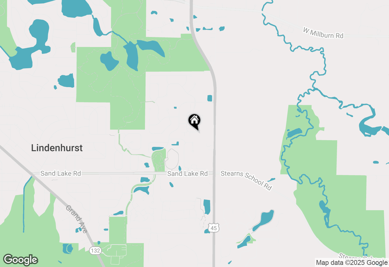 Map of 1701 Neubauer Circle, Lindenhurst, IL 60046