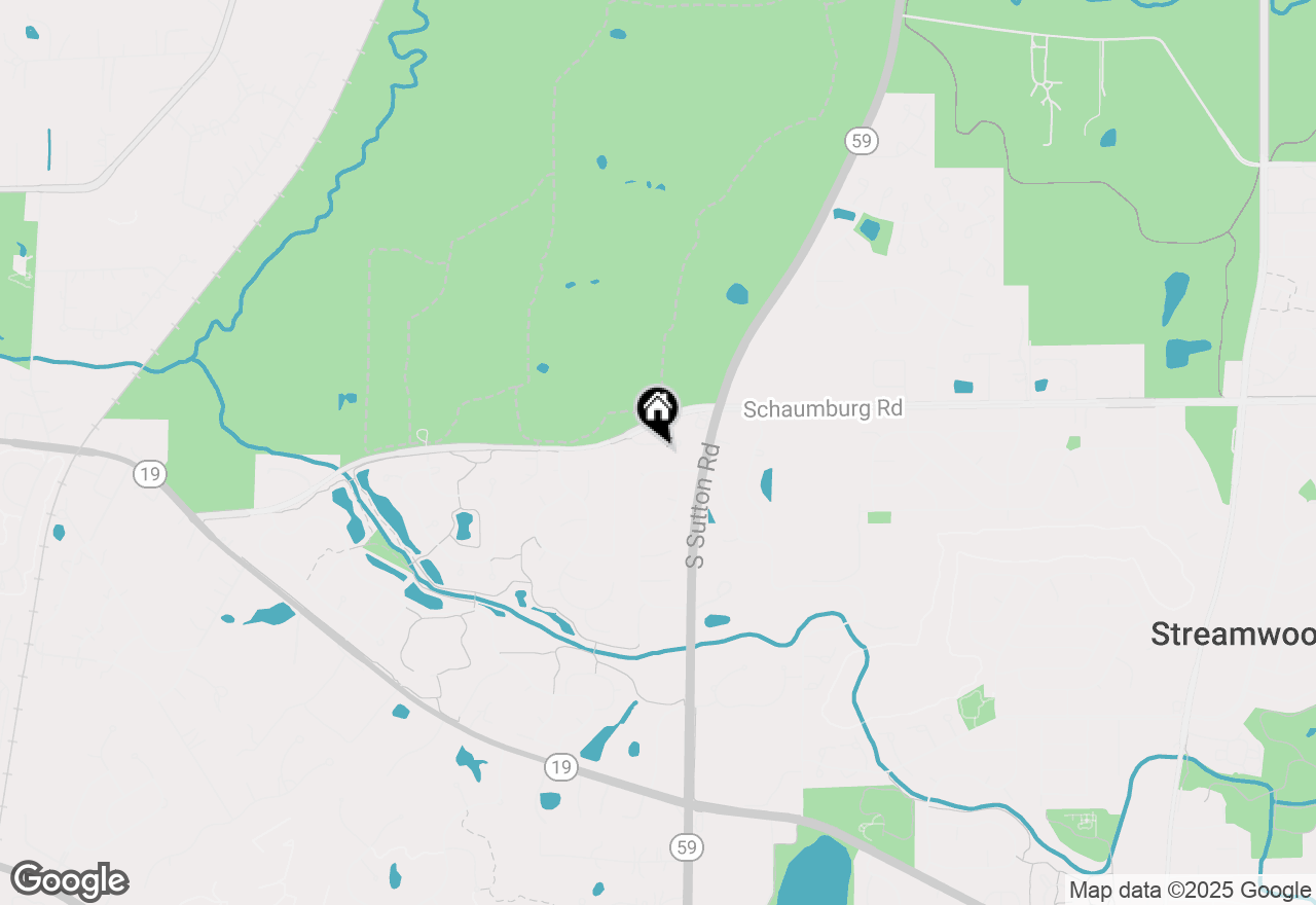 Map of 13 Trail Ridge Court, Streamwood, IL 60107