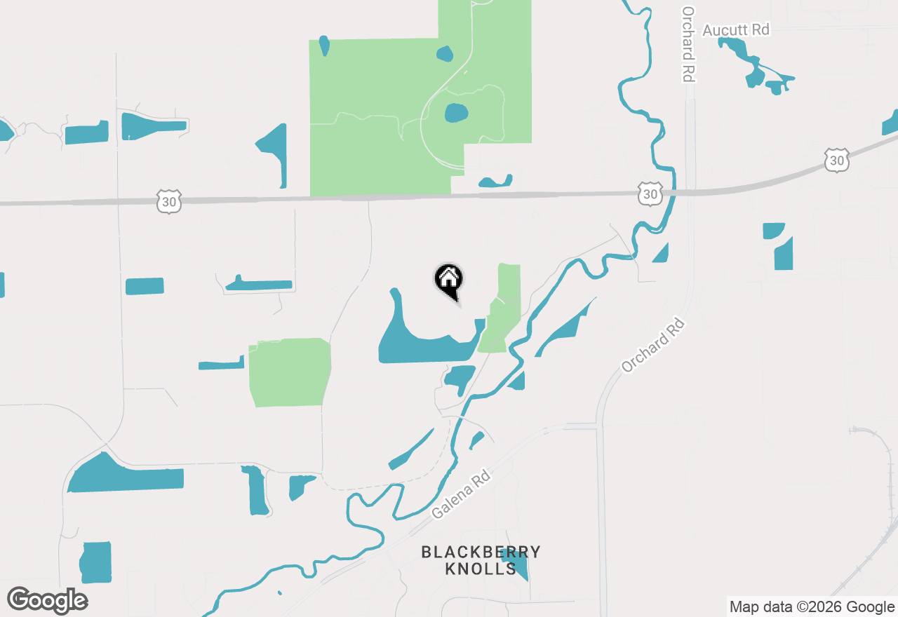 Map of (Address confidential), Montgomery, Illinois 60538