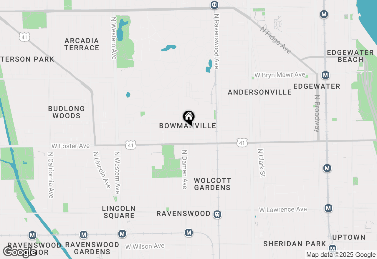 Map of 1959 W Berwyn Avenue, Chicago, IL 60640