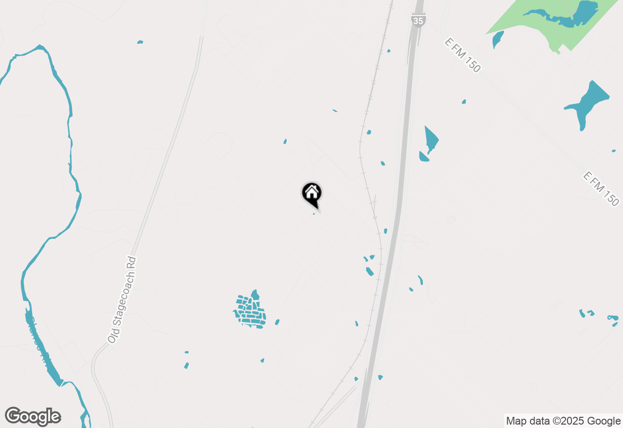 Map of 296 Banff Dr, Kyle, TX 78640