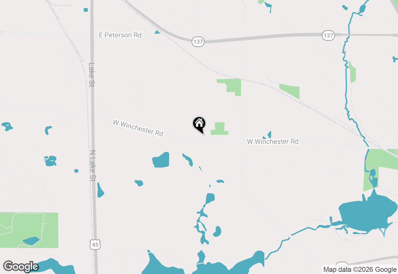 Map of 1713 Nathan Lane, Libertyville, IL 60048