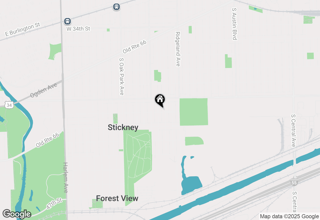 Map of 3939 Scoville Avenue, Stickney, IL 60402