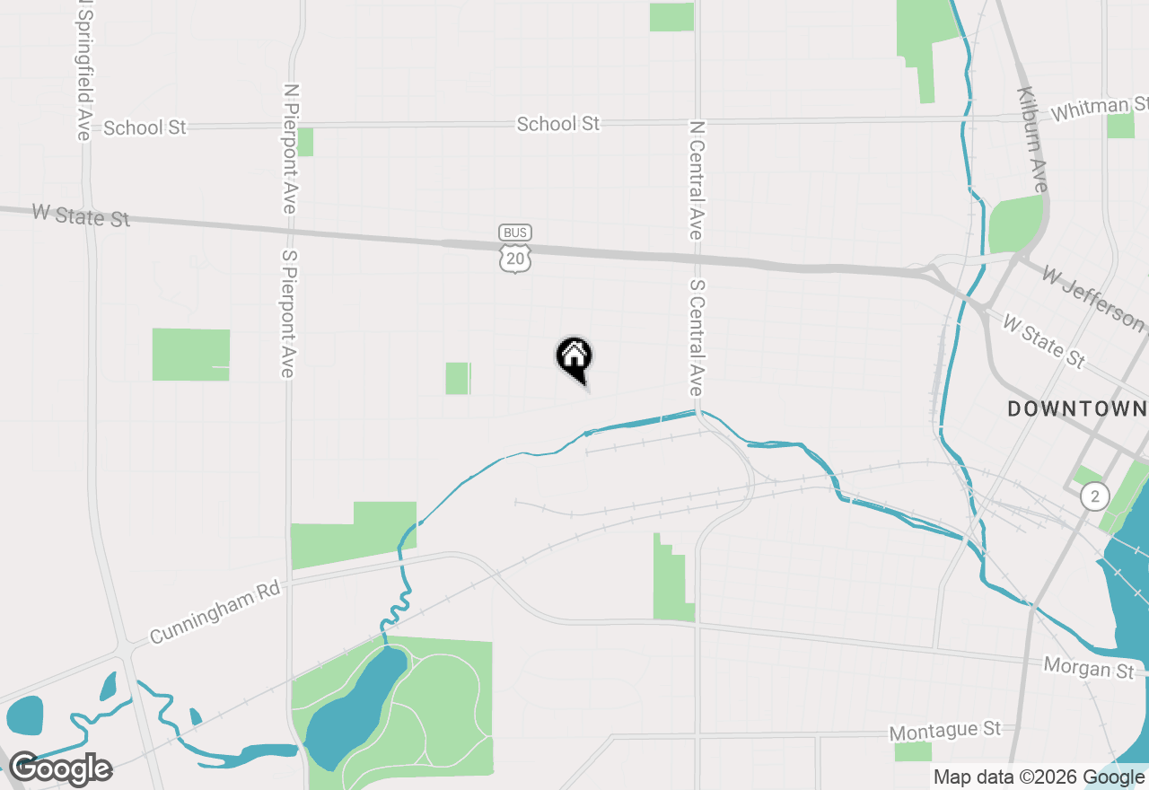 Map of 2109 Preston Street, Rockford, IL 61102