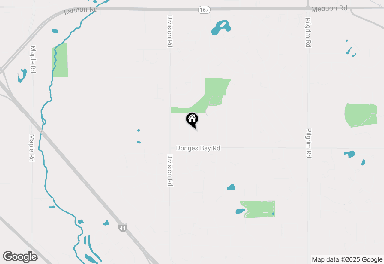 Map of W169N10458 Pheasant Run, Germantown, WI 53022