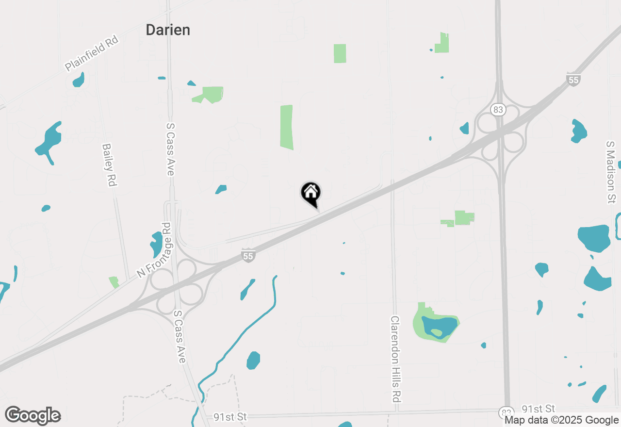 Map of 8337 Portsmouth Drive #D, Darien, IL 60561