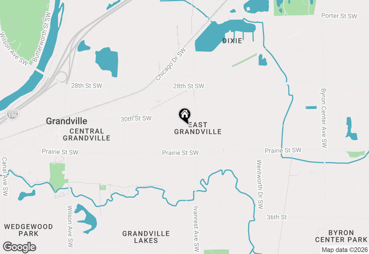 Map of 3240 Arrowhead Arms Court Sw, Grandville, MI 49418