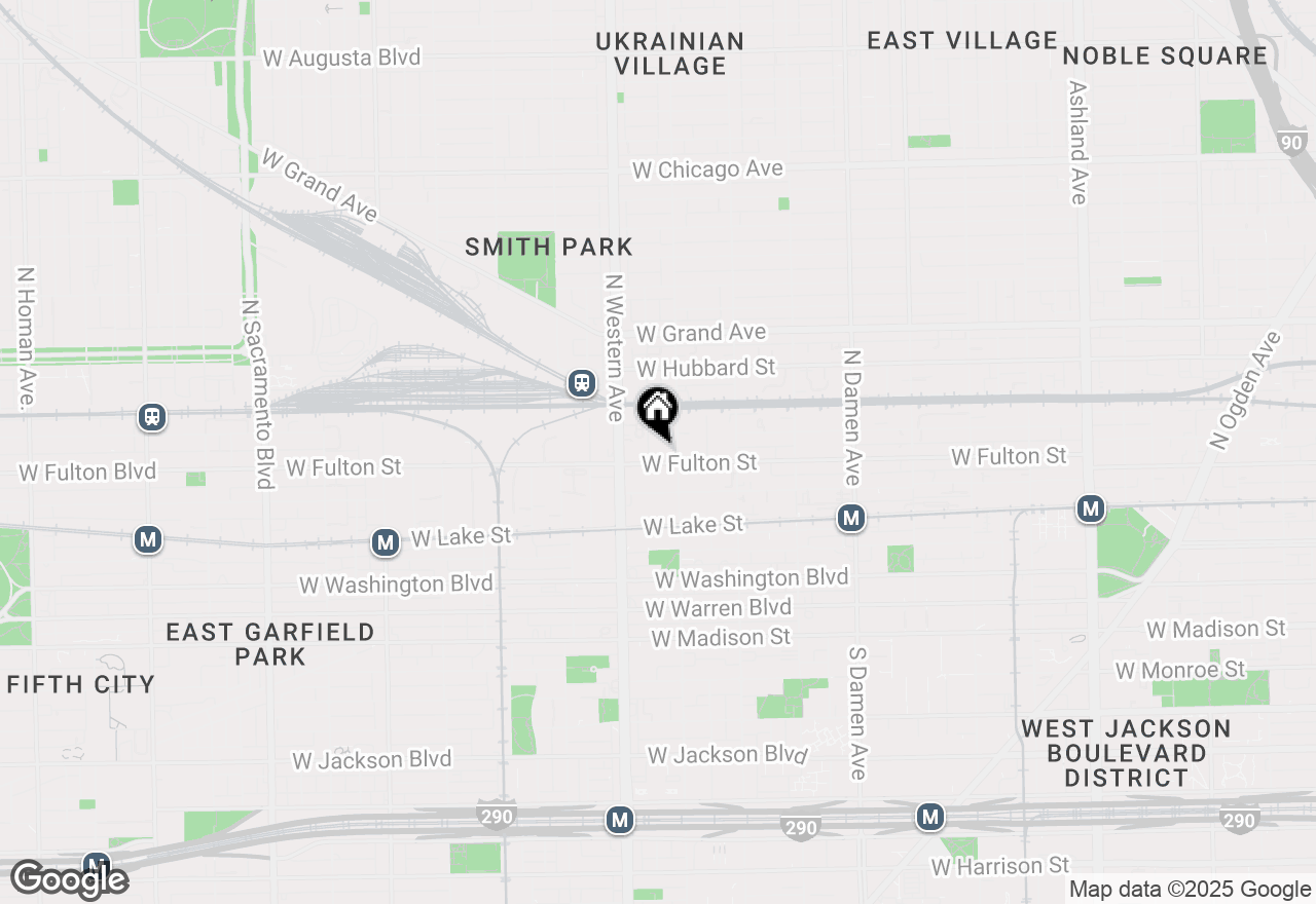 Map of 2324 W Fulton Street, Chicago, IL 60612